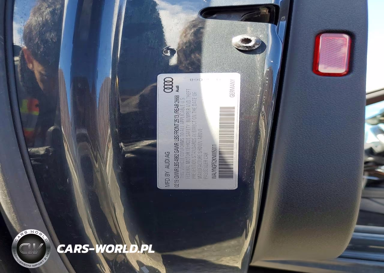 2019 Audi A5 Premium Plus VIN:WAUYNGF52KN005011 - 12