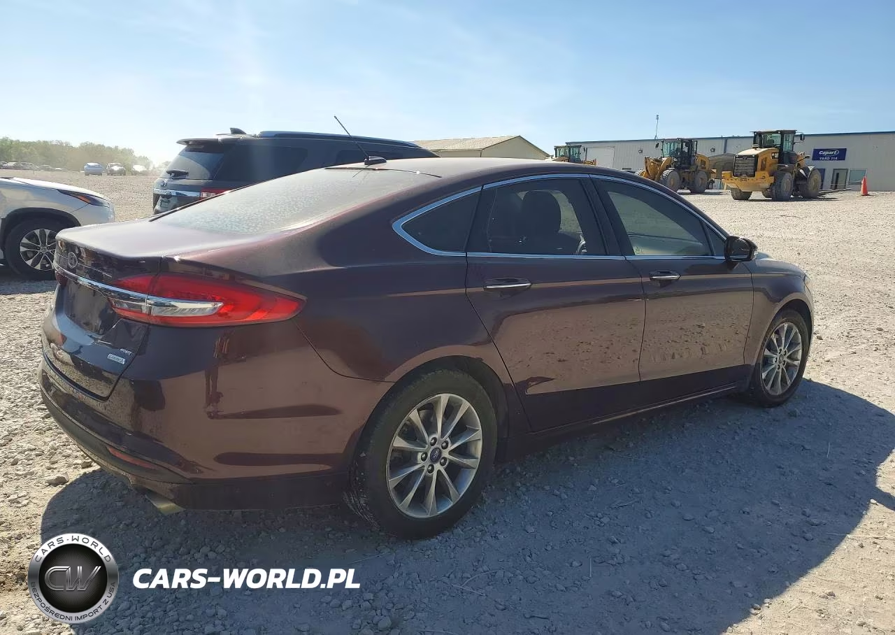 2017 Ford Fusion Se VIN:3FA6P0HD6HR406072 - 3