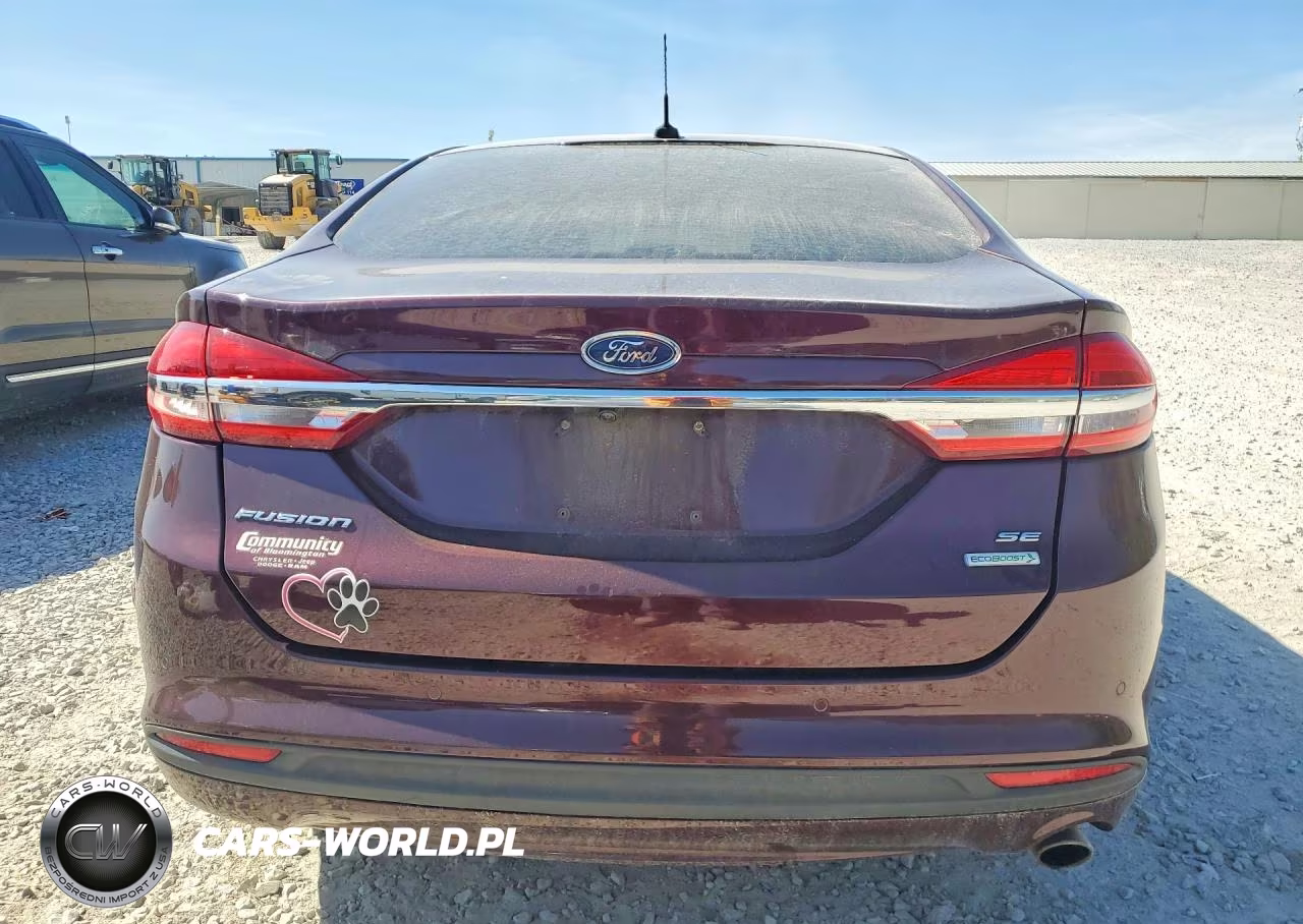 2017 Ford Fusion Se VIN:3FA6P0HD6HR406072 - 6