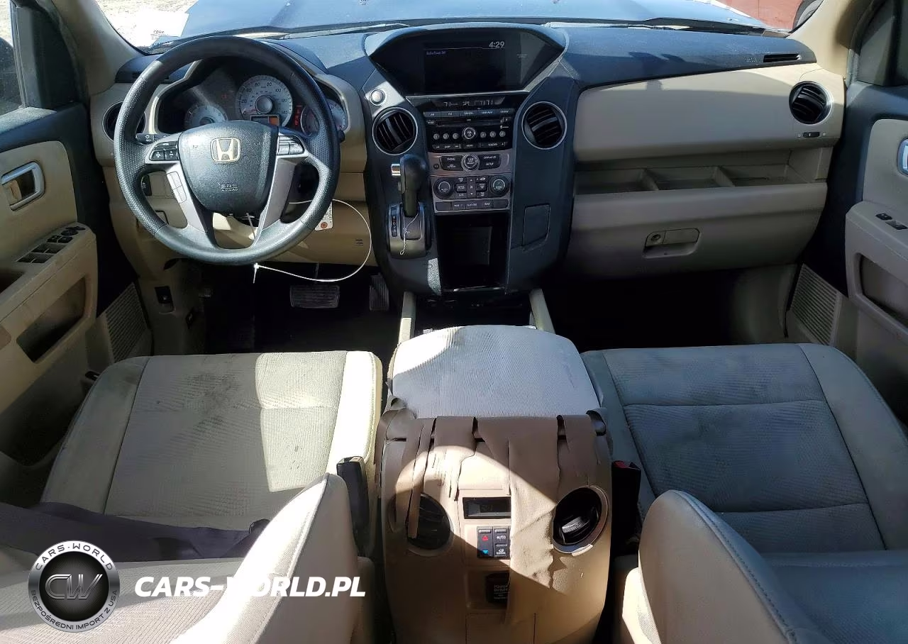 2013 Honda Pilot Lx VIN:5FNYF3H28DB015880 - 8