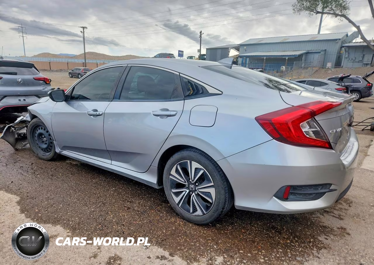 2018 Honda Civic Ex VIN:JHMFC1F37JX032248 - 2