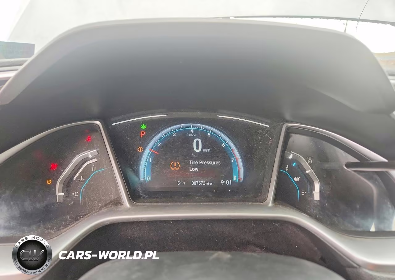 2018 Honda Civic Ex VIN:JHMFC1F37JX032248 - 9