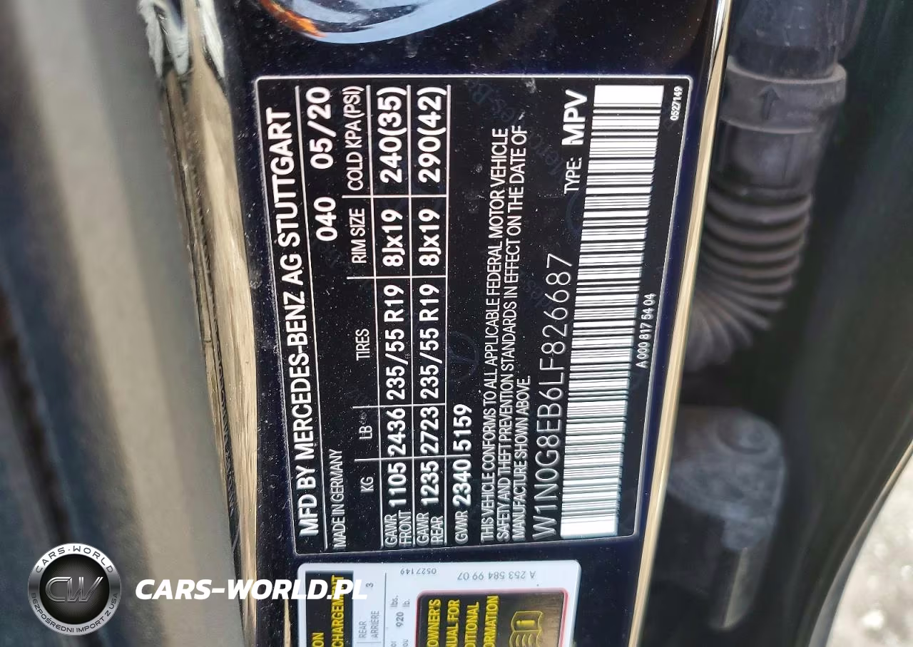 2020 Mercedes-Benz Glc 300 4Matic VIN:W1N0G8EB6LF826687 - 13