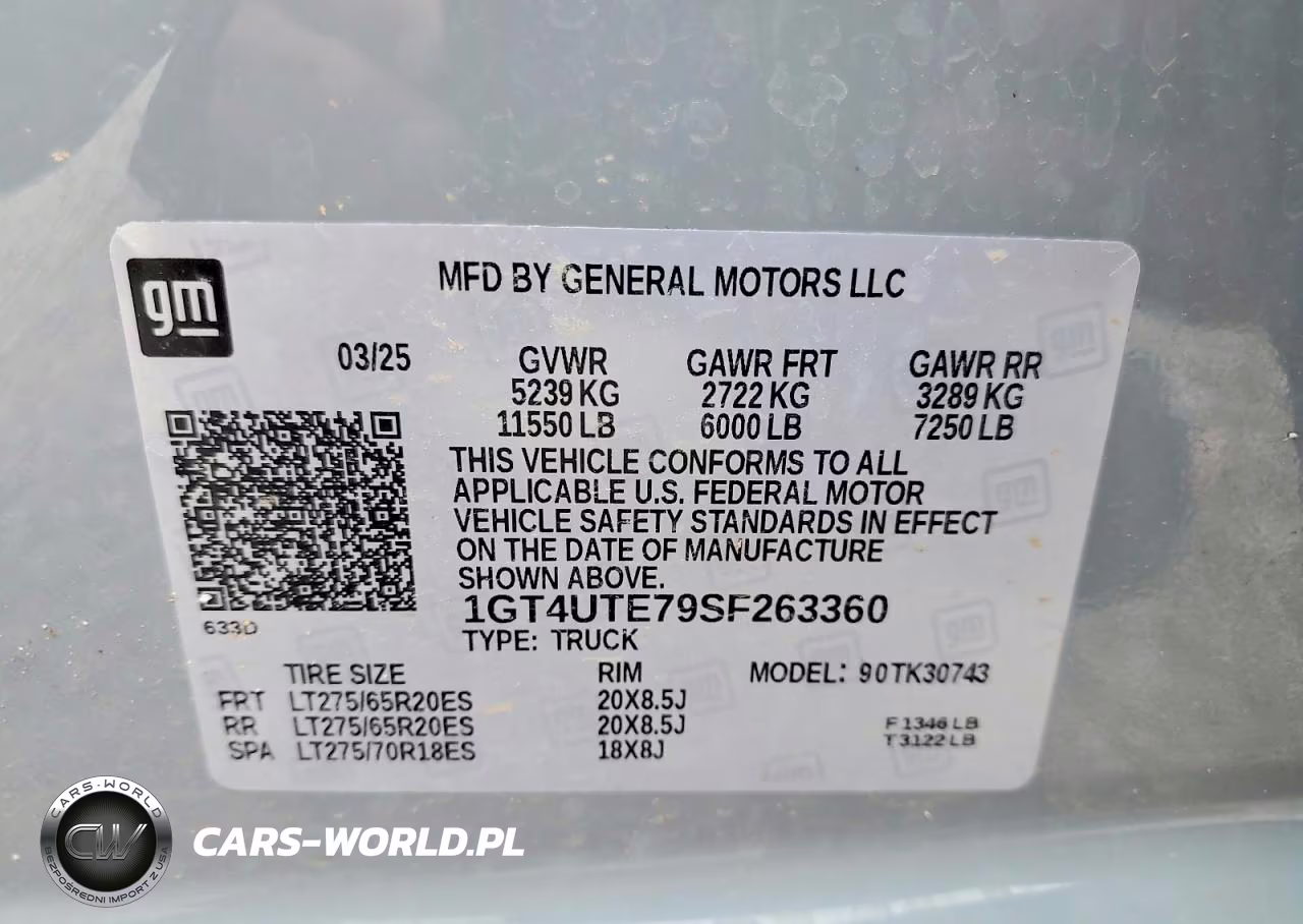 2025 GMC Sierra K3500 Sle VIN:1GT4UTE79SF263360 - 13