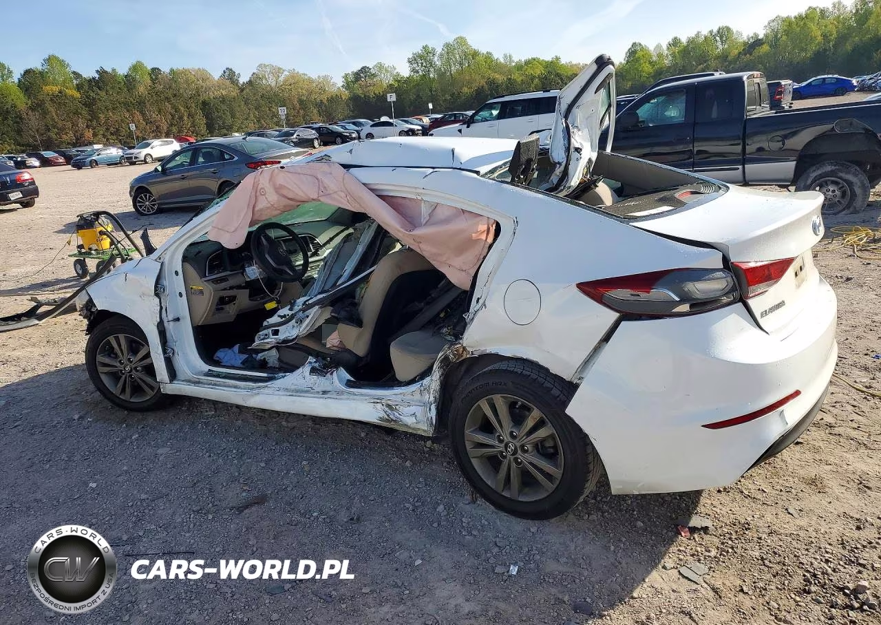 2018 Hyundai Elantra Sel VIN:5NPD84LF6JH393637 - 2