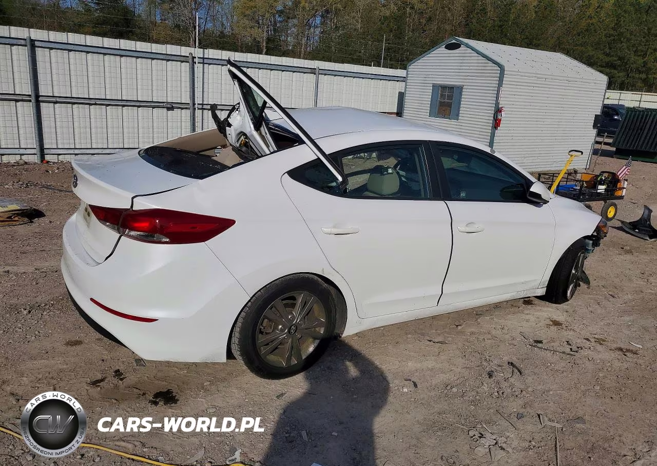 2018 Hyundai Elantra Sel VIN:5NPD84LF6JH393637 - 3