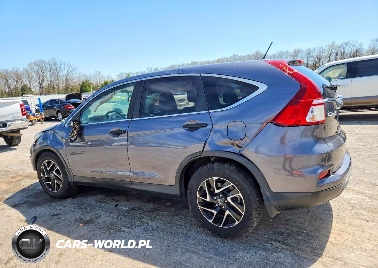 2016 Honda Cr-V Se VIN:2HKRM3H43GH558636 - 2
