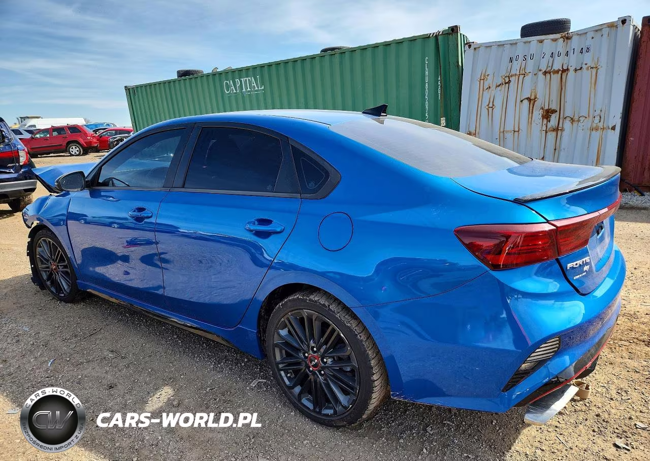 2022 Kia Forte Gt VIN:3KPF44AC6NE443296 - 2