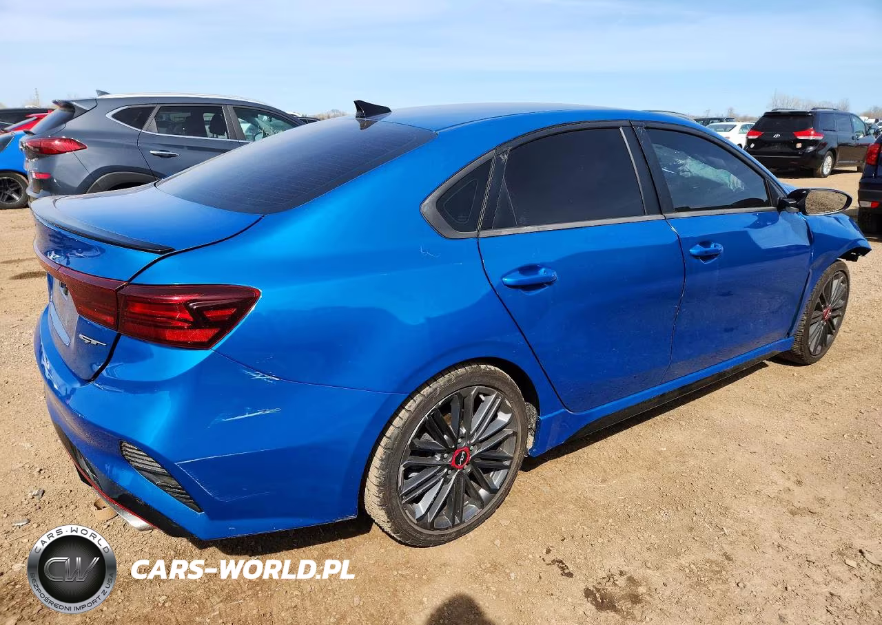 2022 Kia Forte Gt VIN:3KPF44AC6NE443296 - 3