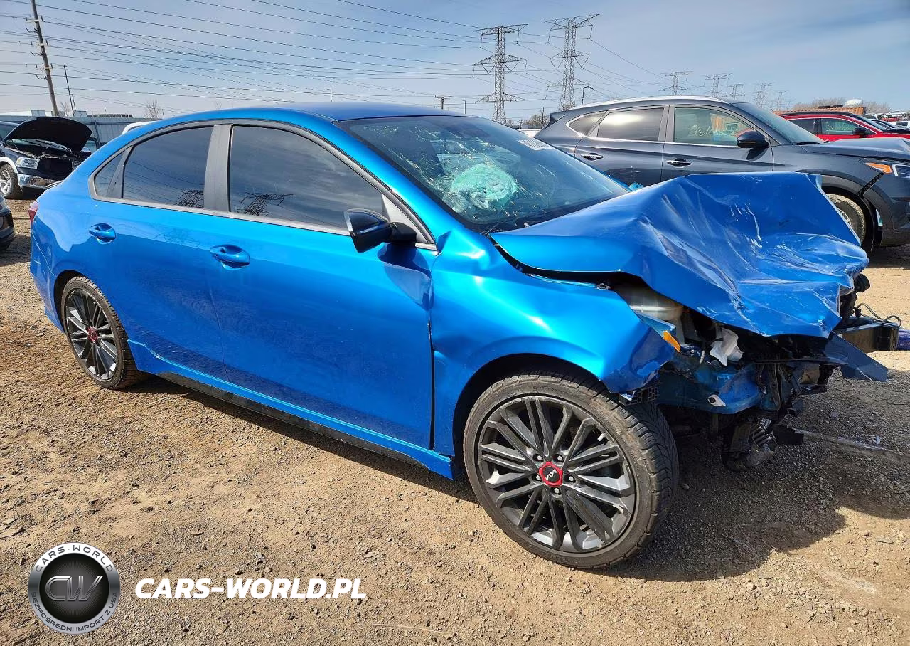 2022 Kia Forte Gt VIN:3KPF44AC6NE443296 - 4