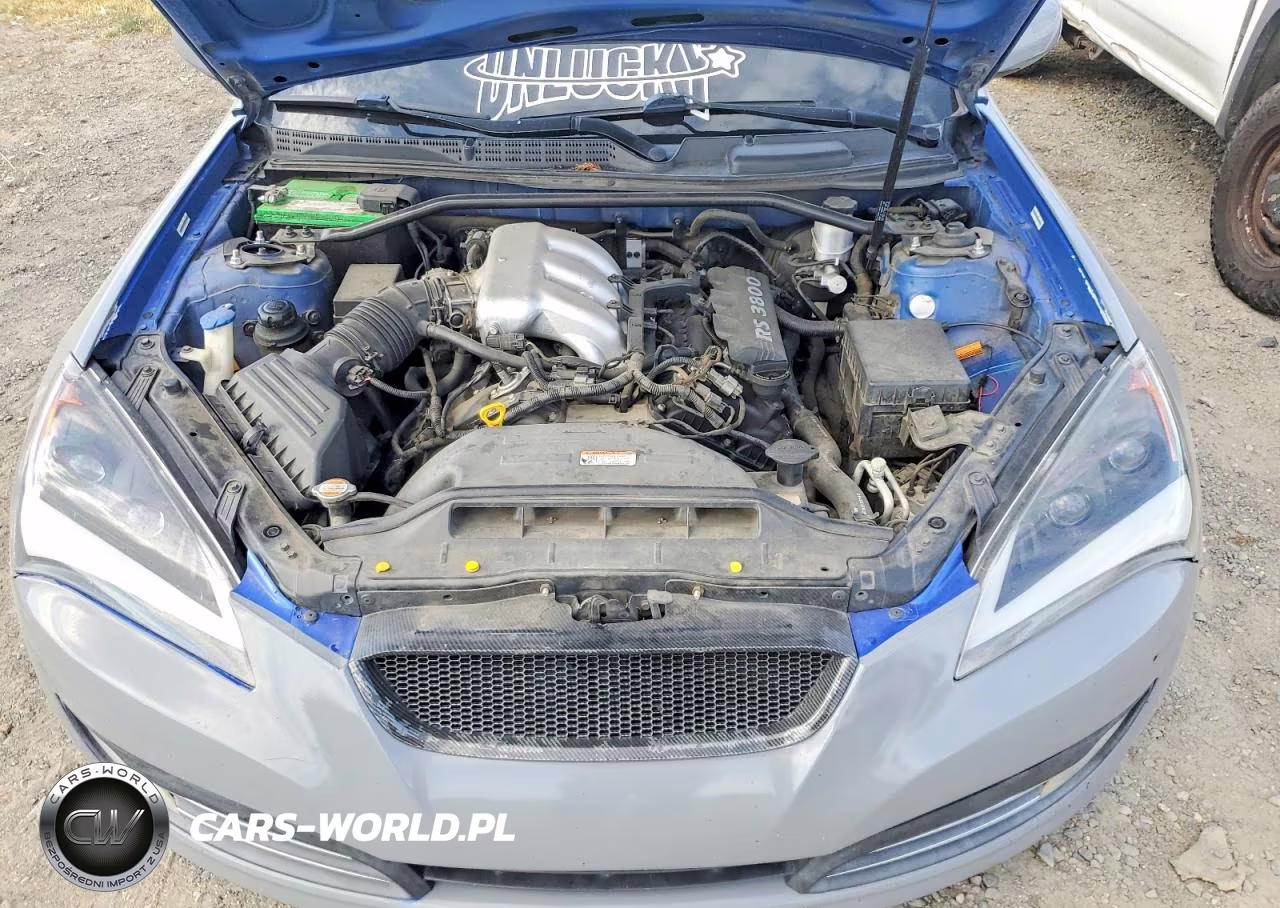 2010 Hyundai Genesis Coupe 3.8L VIN:KMHHU6KH3AU005096 - 11
