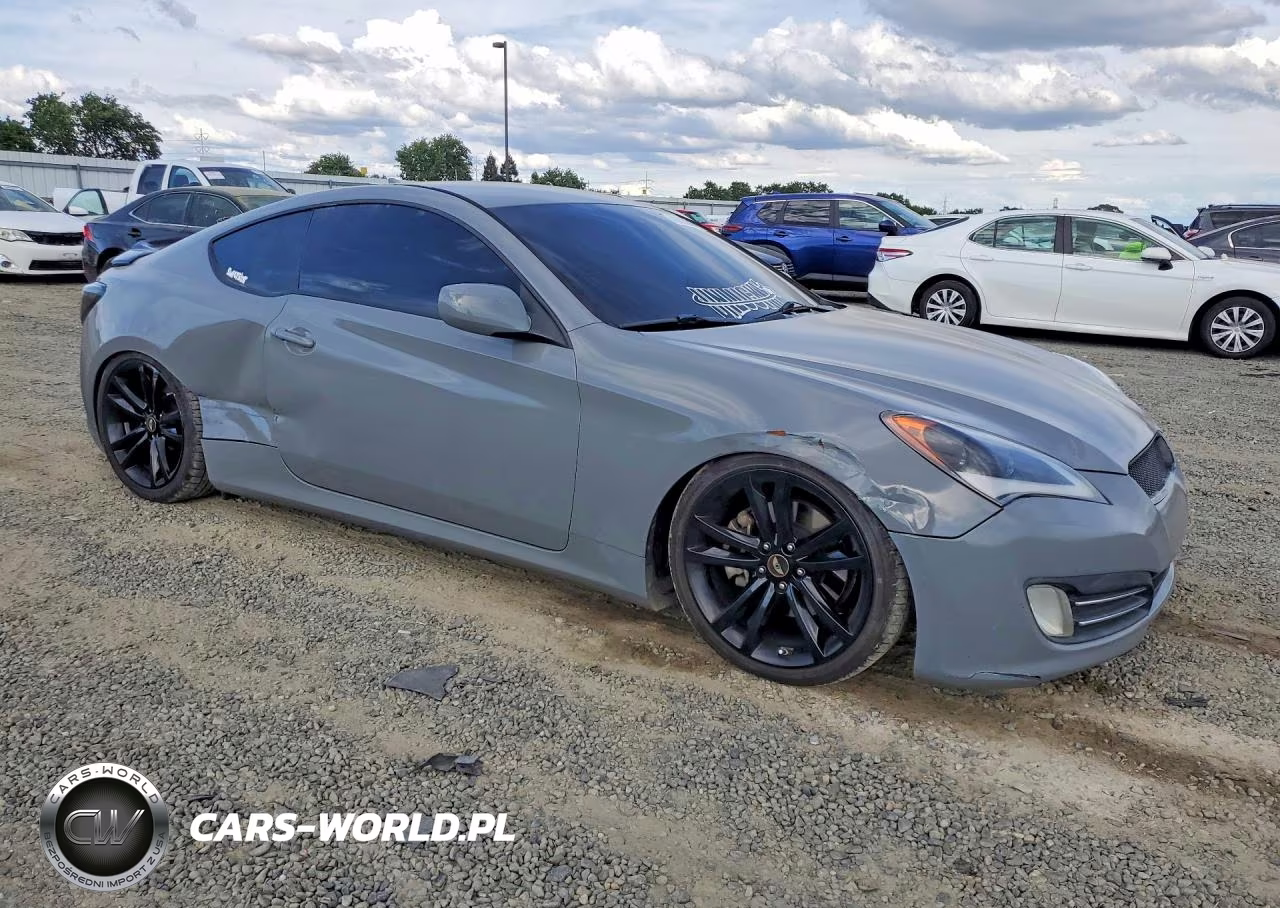 2010 Hyundai Genesis Coupe 3.8L VIN:KMHHU6KH3AU005096 - 4