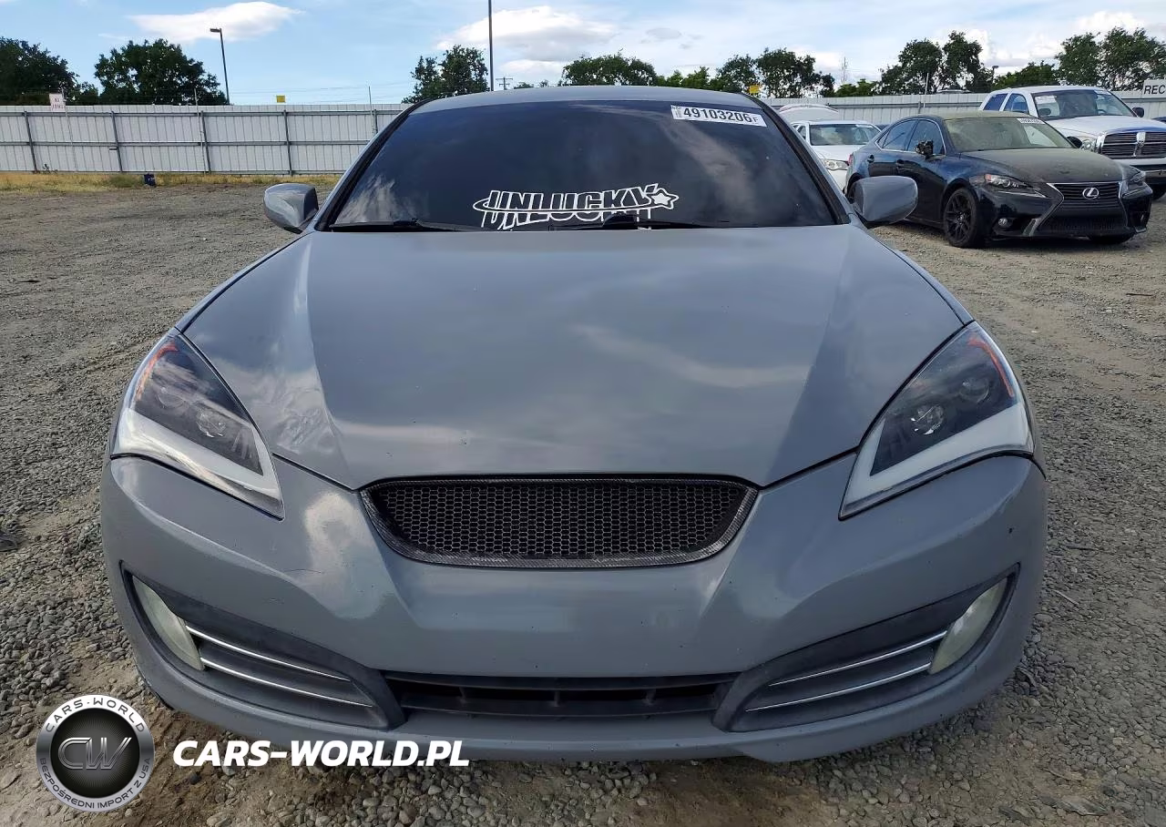 2010 Hyundai Genesis Coupe 3.8L VIN:KMHHU6KH3AU005096 - 5