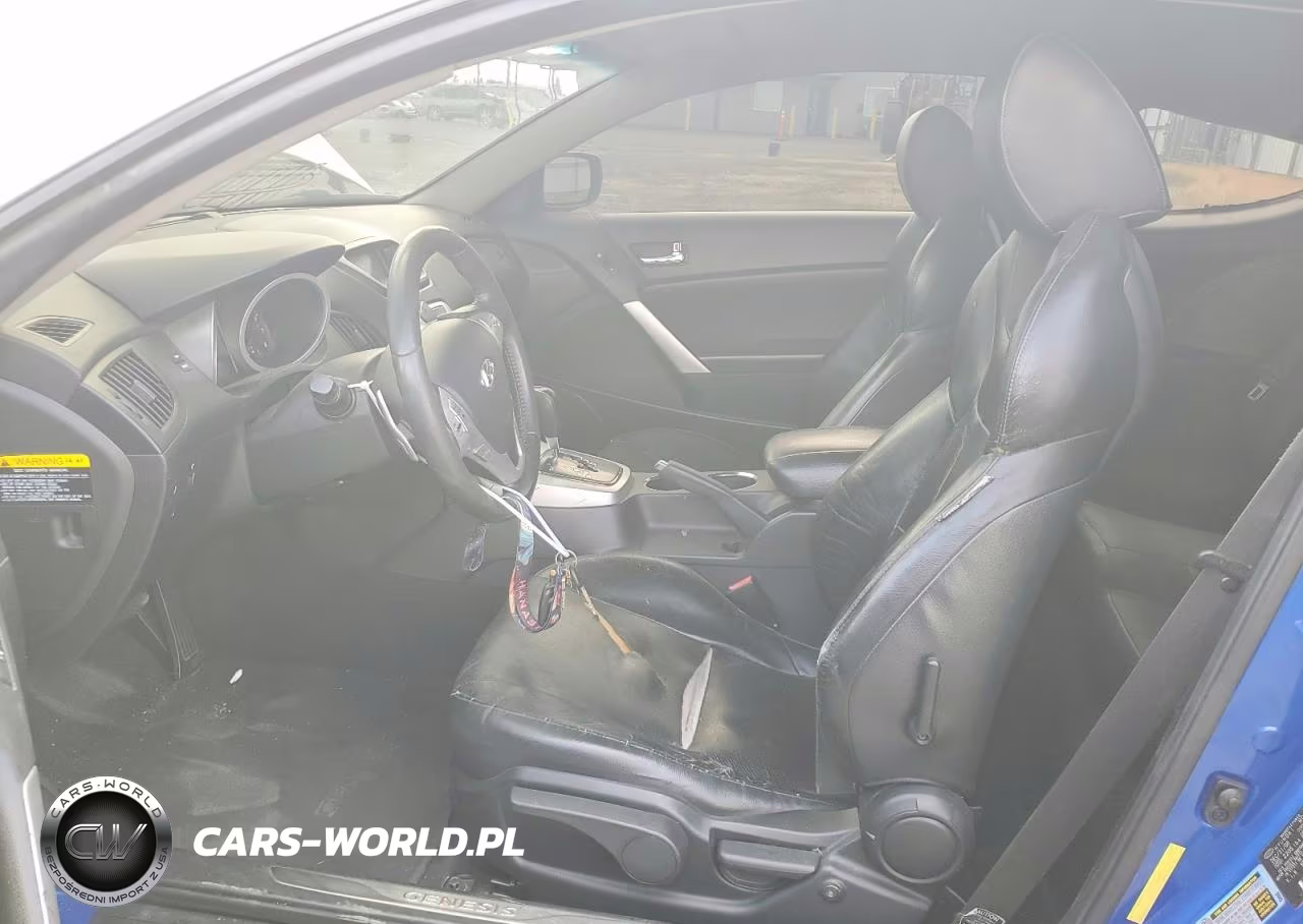 2010 Hyundai Genesis Coupe 3.8L VIN:KMHHU6KH3AU005096 - 7