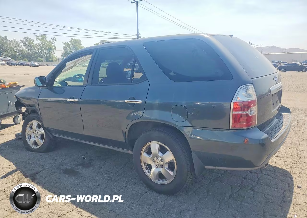 2006 Acura Mdx VIN:2HNYD18246H531025 - 2