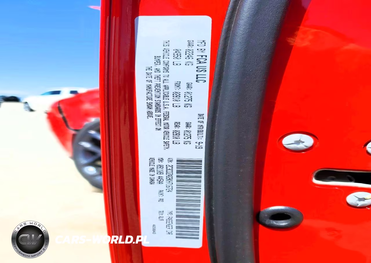 2019 Dodge Challenger Sxt VIN:2C3CDZAG9KH716724 - 12