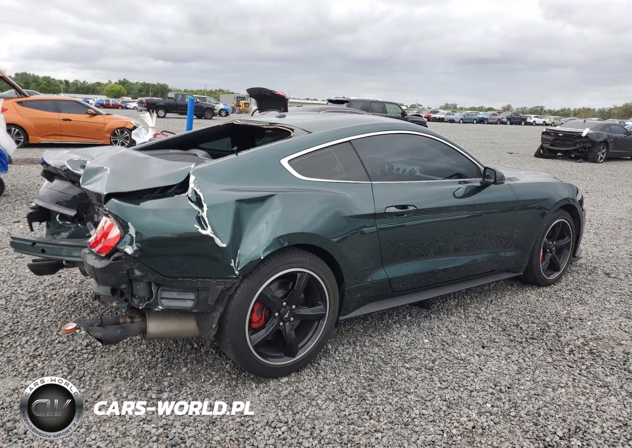 2019 Ford Mustang Bullitt VIN:1FA6P8K0XK5502561 - 3