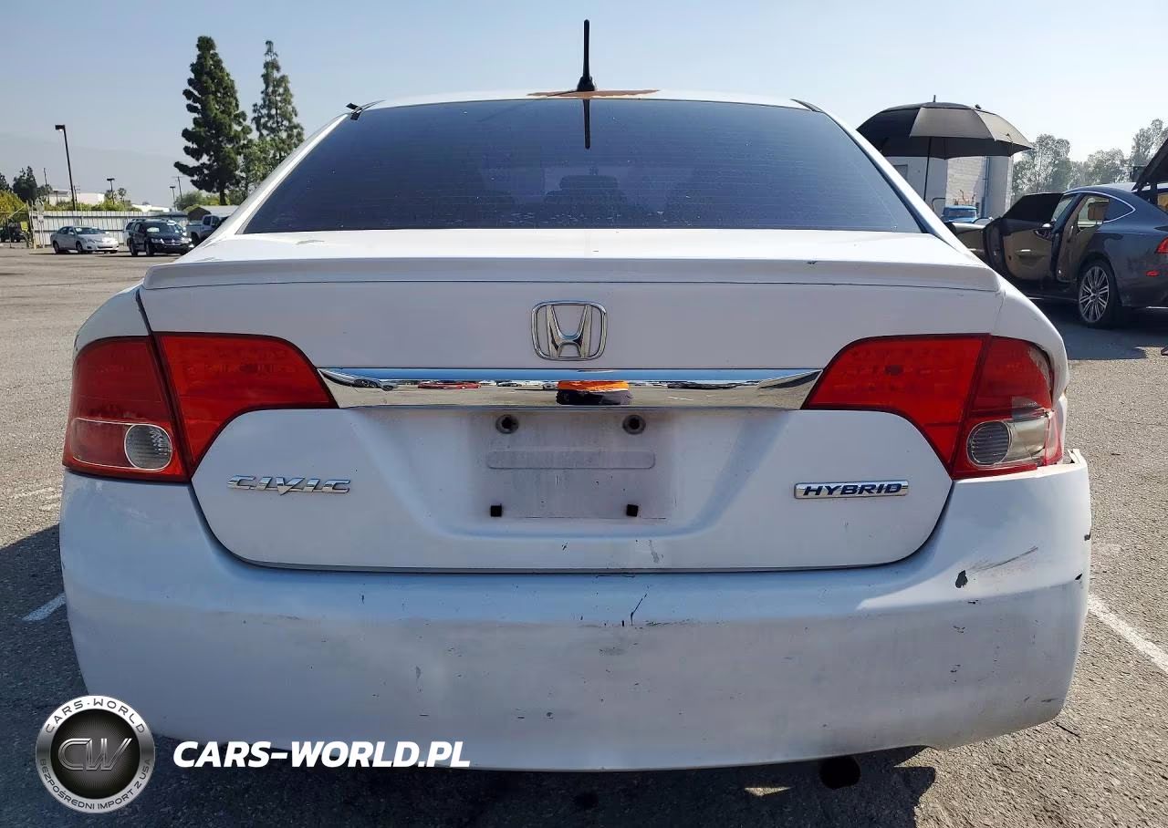 2009 Honda Civic Hybrid VIN:JHMFA36259S010119 - 6