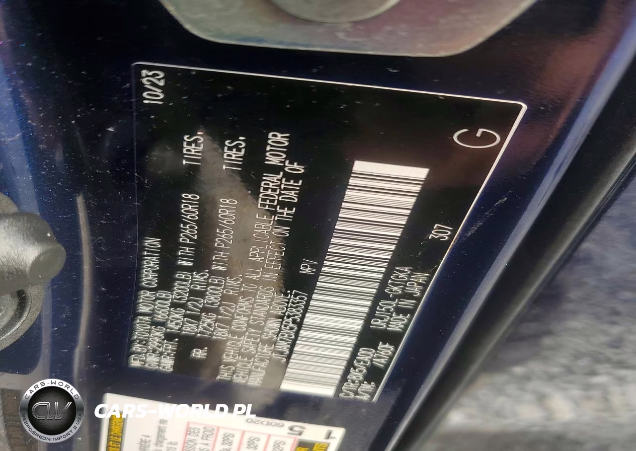 2023 Lexus Gx 460 Base VIN:JTJAM7BX5P5383357 - 14