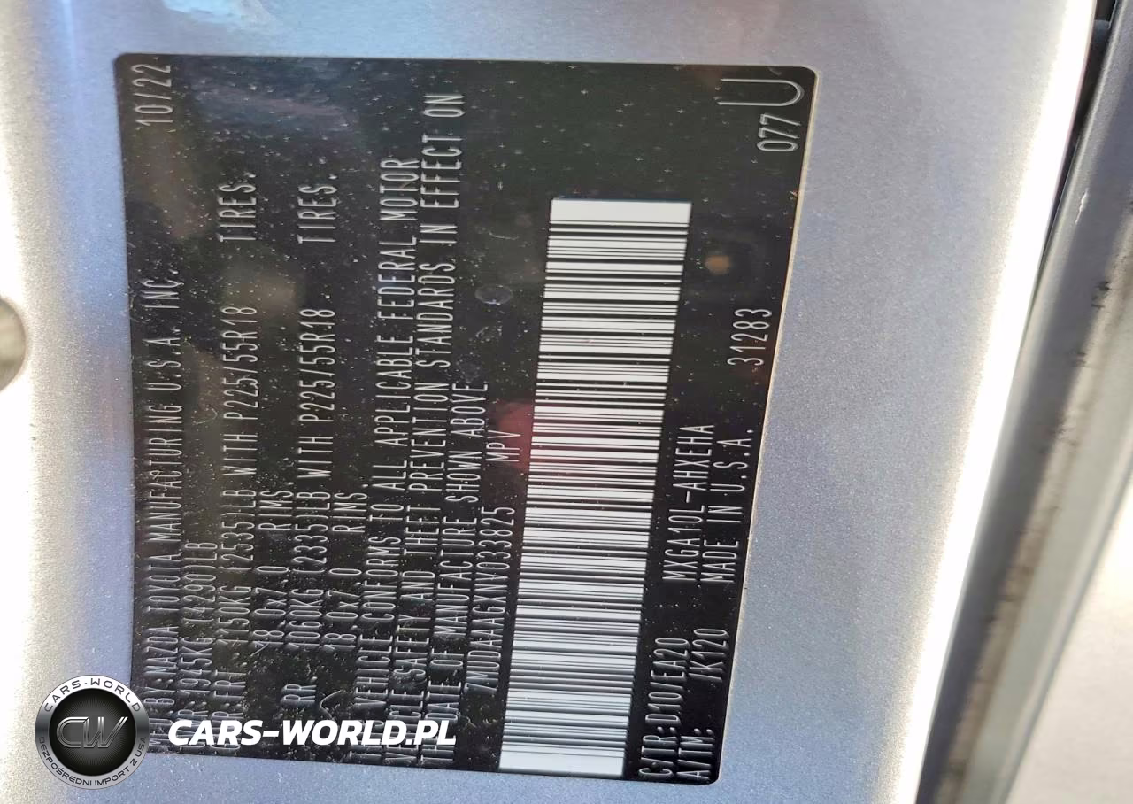 2022 Toyota Corolla Cross Xle VIN:7MUDAAAGXNV033825 - 13