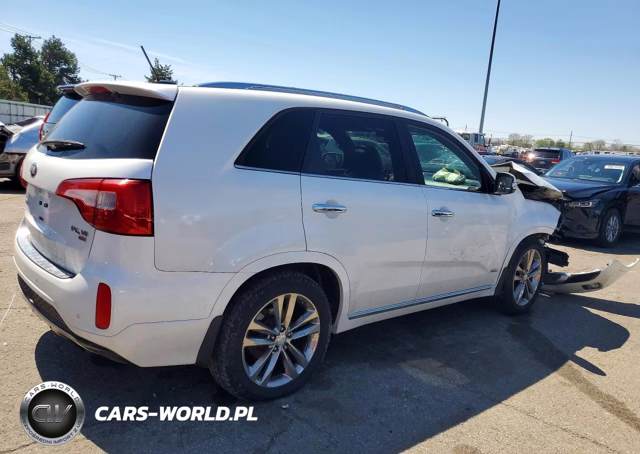 2014 Kia Sorento Sx Limited VIN:5XYKWDA74EG486534 - 3
