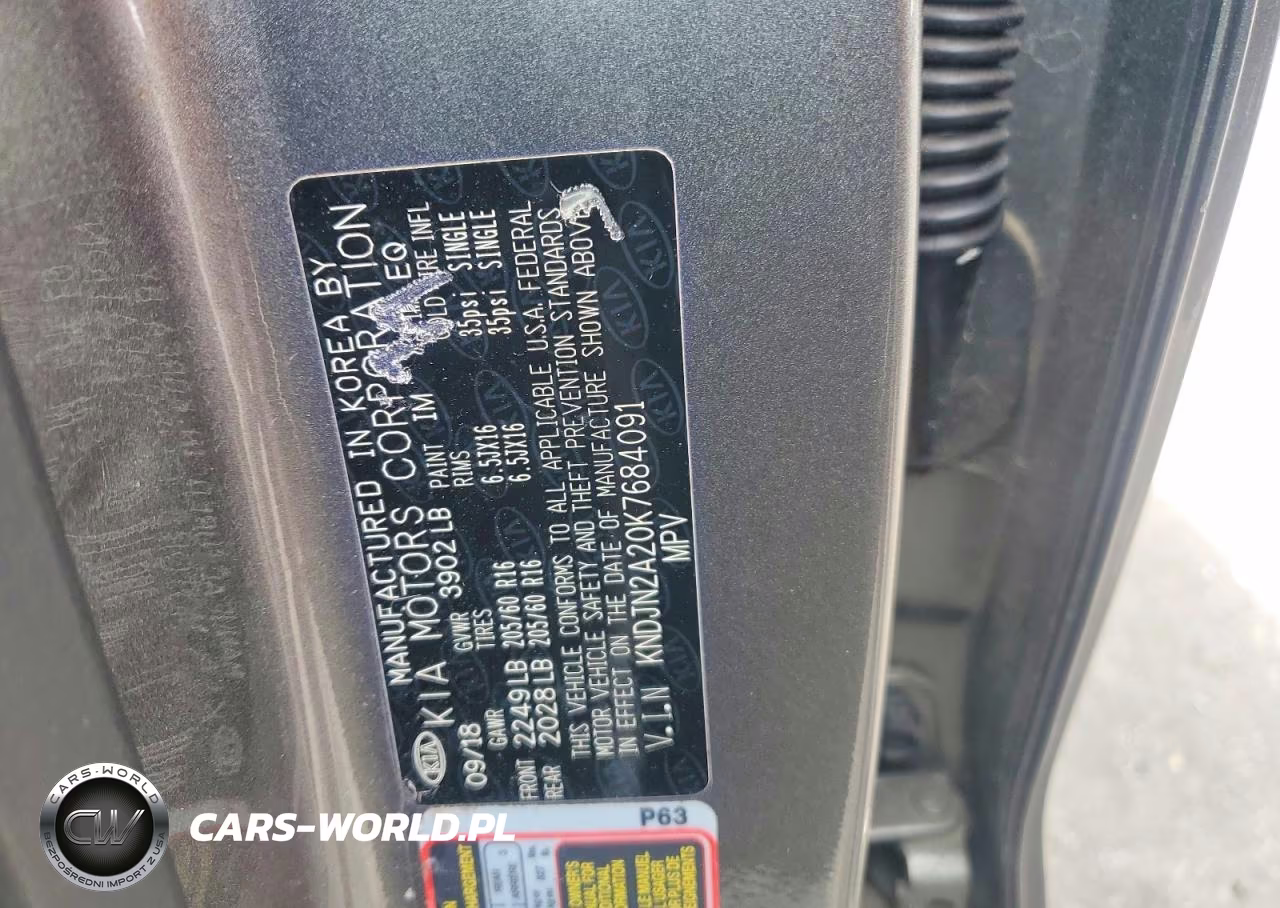 2019 Kia Soul Base VIN:KNDJN2A20K7684091 - 12