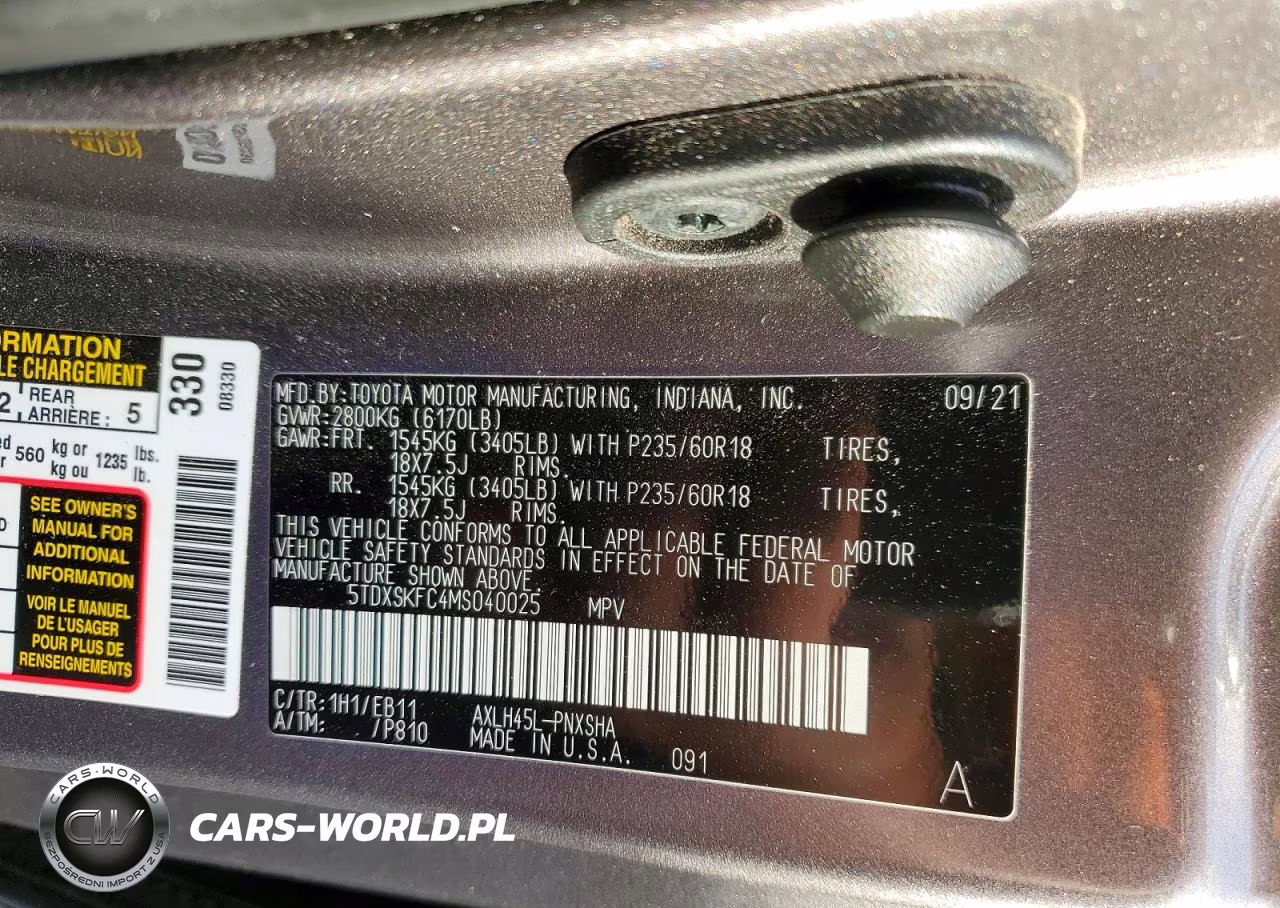 2021 Toyota Sienna Xse 7-Passenger VIN:5TDXSKFC4MS040025 - 13