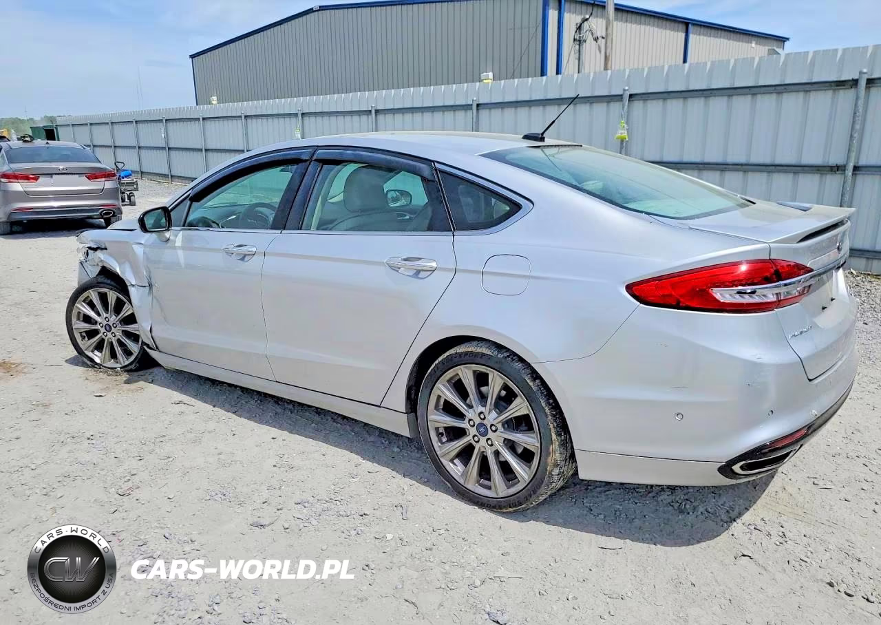 2017 Ford Fusion Titanium VIN:3FA6P0K93HR161364 - 2