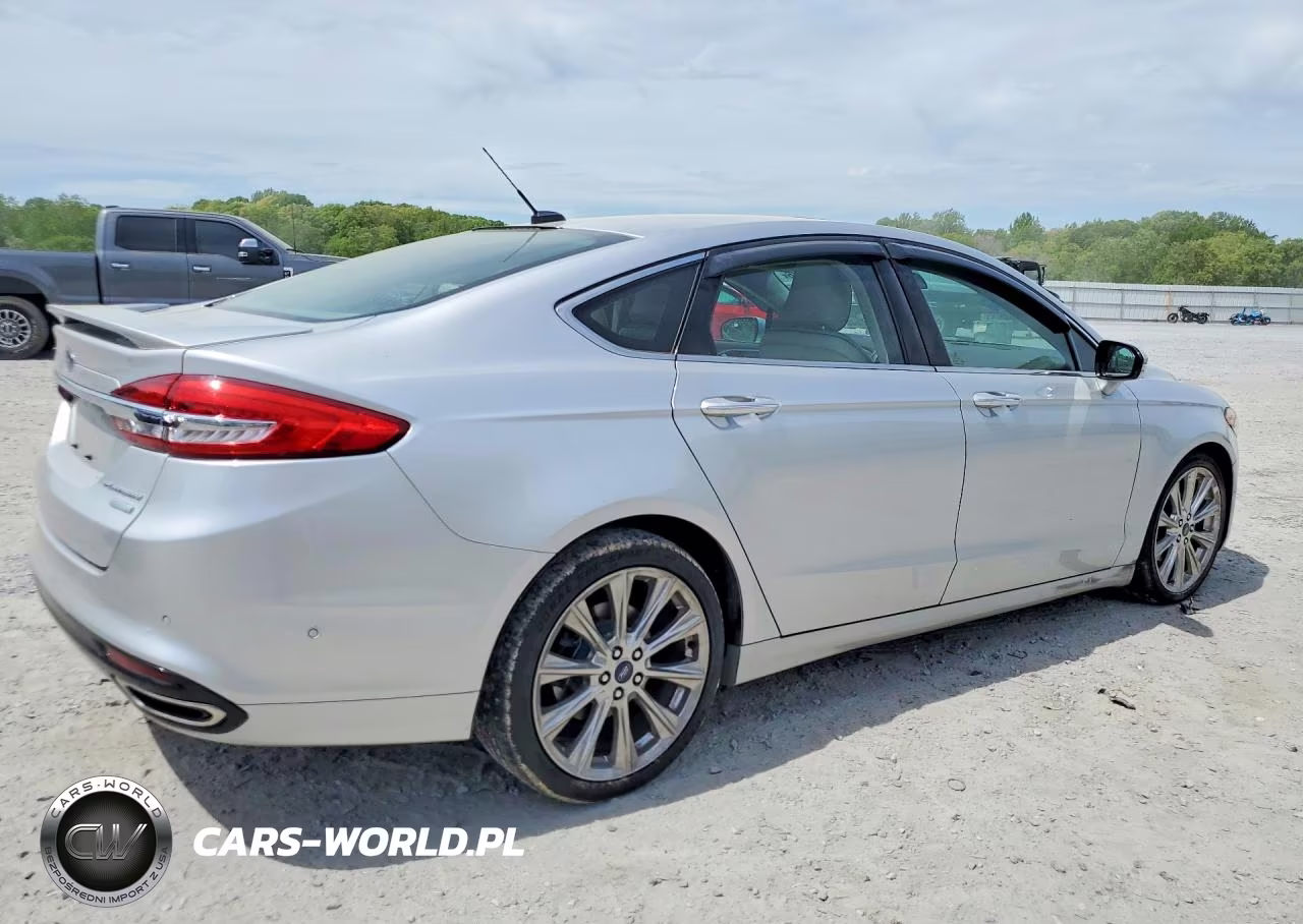 2017 Ford Fusion Titanium VIN:3FA6P0K93HR161364 - 3