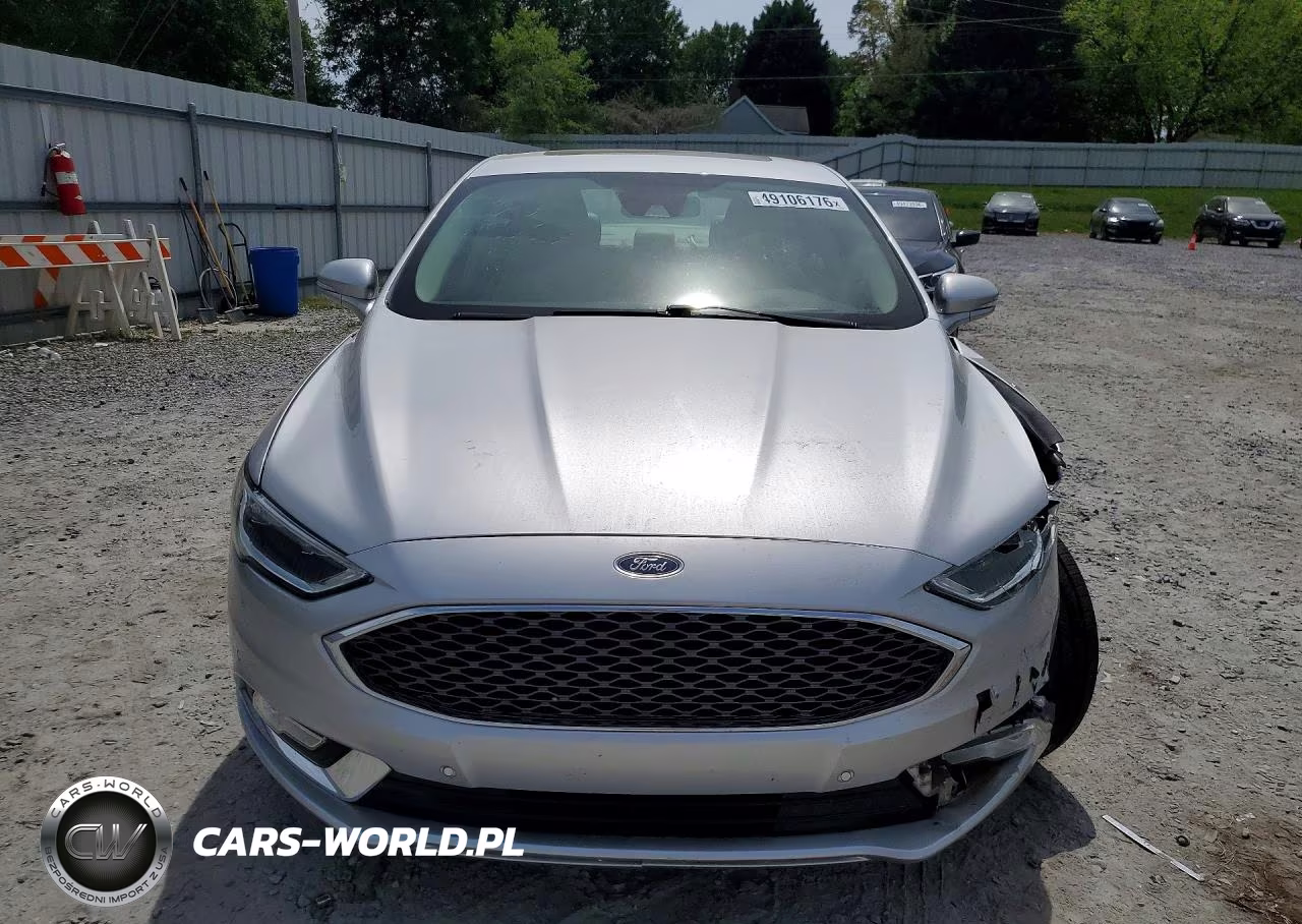 2017 Ford Fusion Titanium VIN:3FA6P0K93HR161364 - 5
