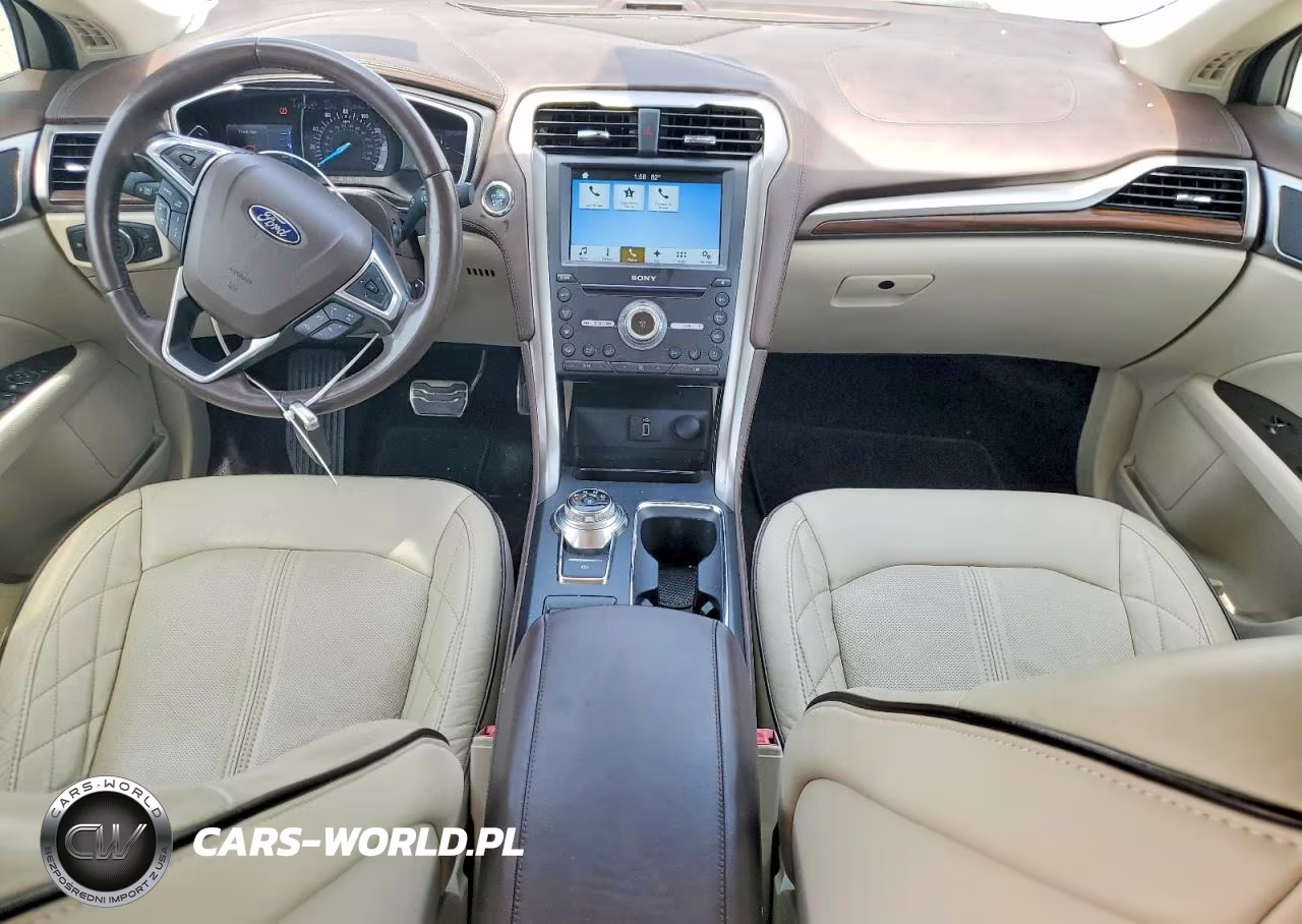 2017 Ford Fusion Titanium VIN:3FA6P0K93HR161364 - 8