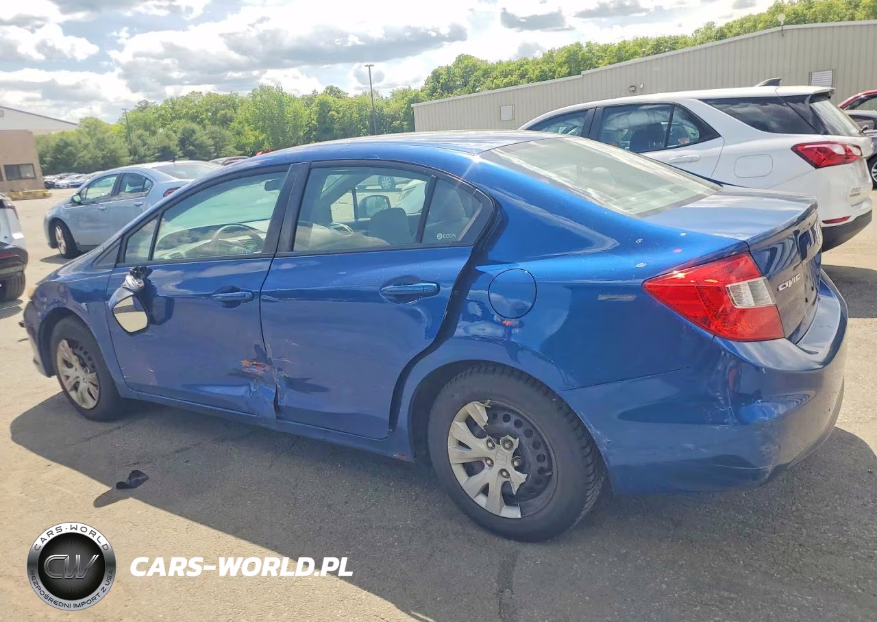 2012 Honda Civic Lx VIN:19XFB2F56CE304786 - 2