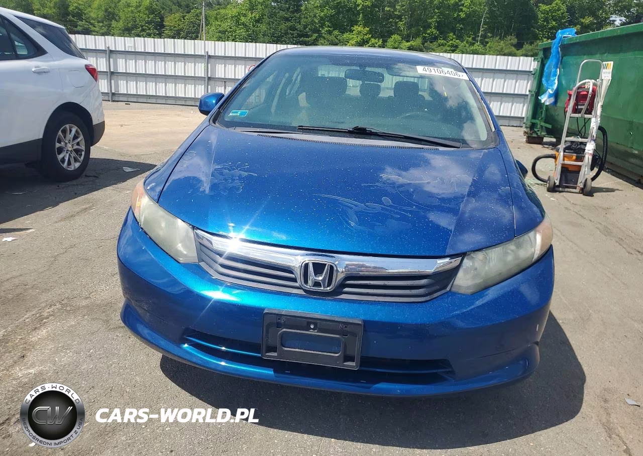2012 Honda Civic Lx VIN:19XFB2F56CE304786 - 5