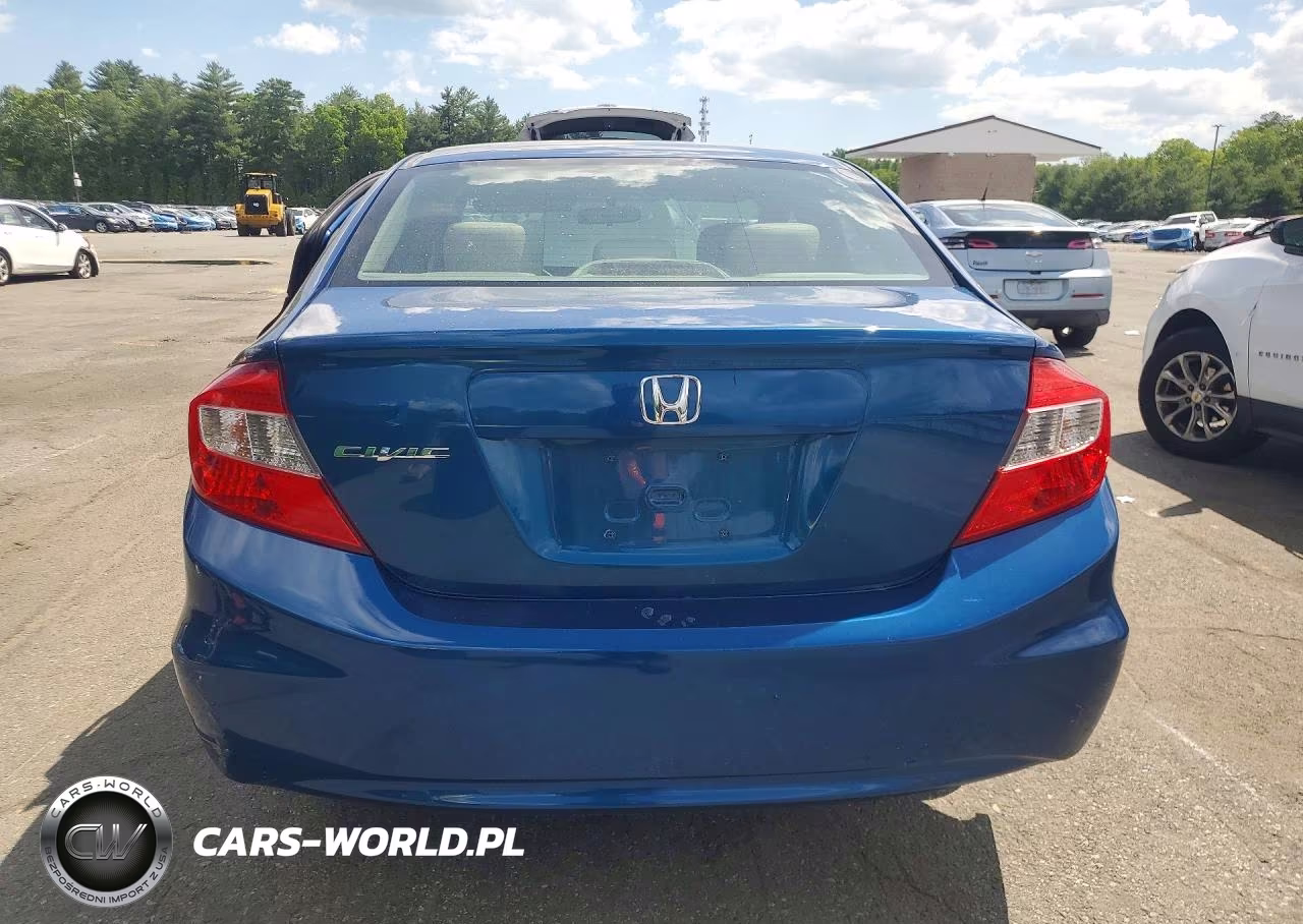 2012 Honda Civic Lx VIN:19XFB2F56CE304786 - 6