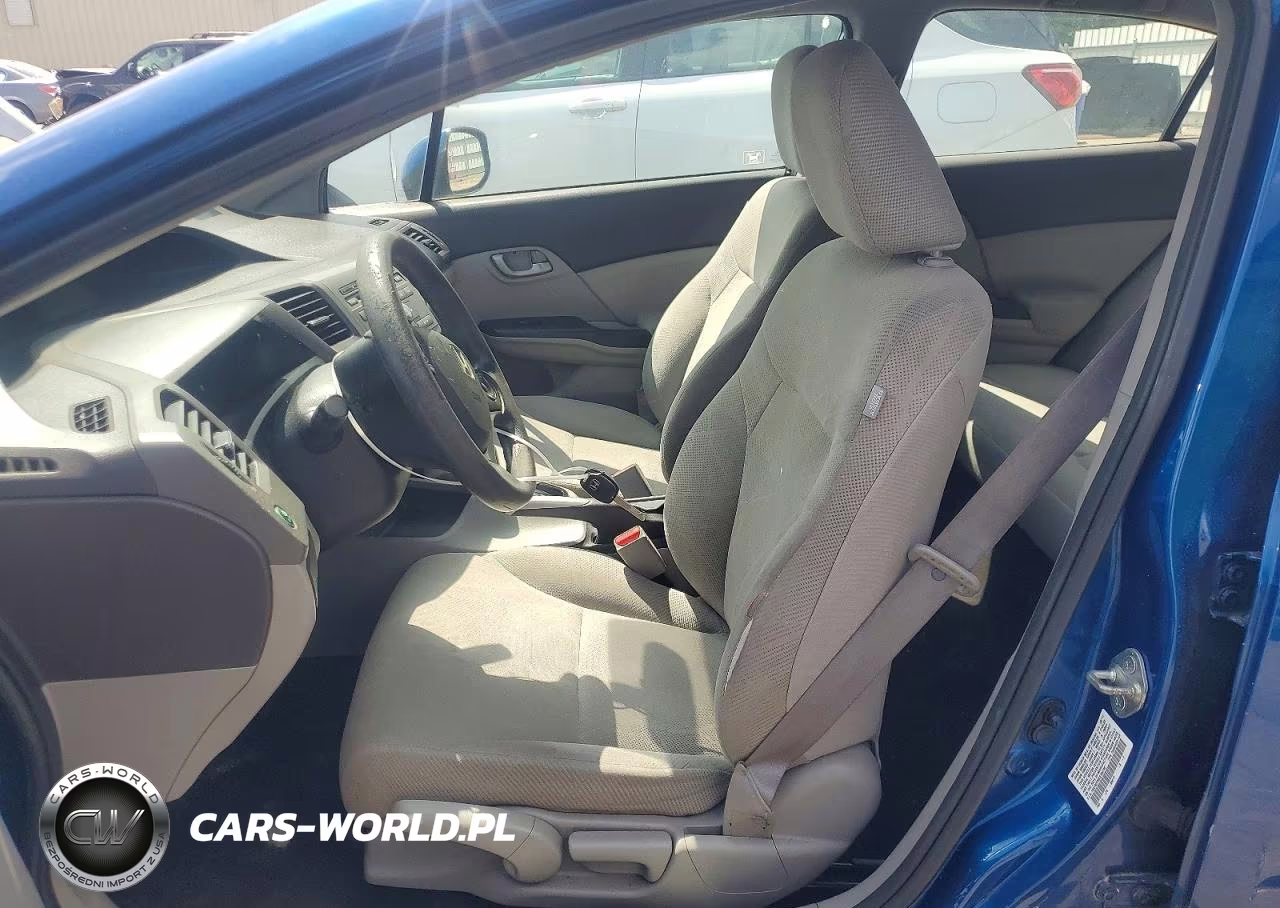 2012 Honda Civic Lx VIN:19XFB2F56CE304786 - 7