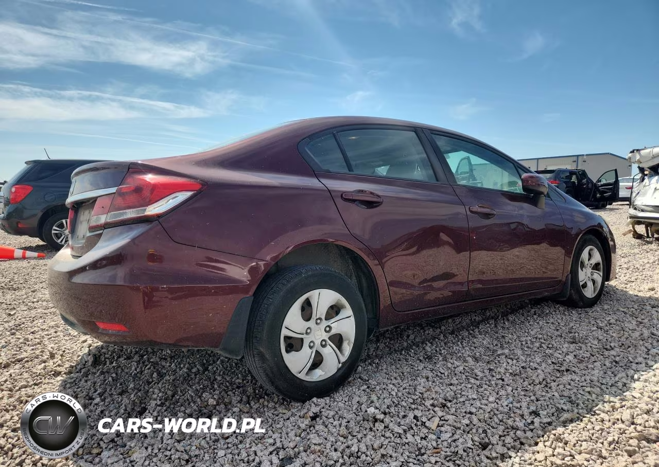 2015 Honda Civic Lx VIN:19XFB2F51FE121834 - 3