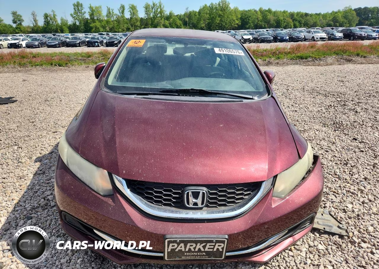 2015 Honda Civic Lx VIN:19XFB2F51FE121834 - 5