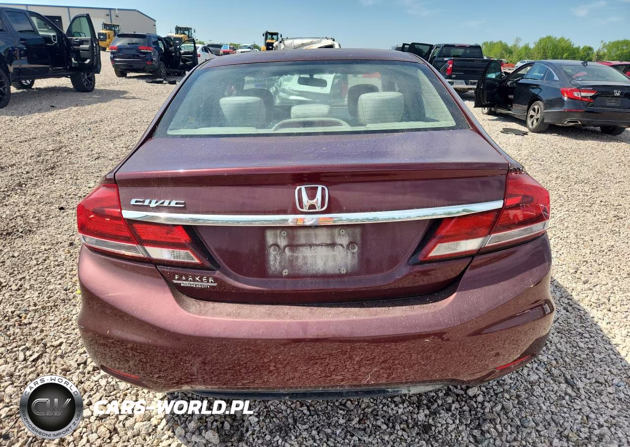 2015 Honda Civic Lx VIN:19XFB2F51FE121834 - 6