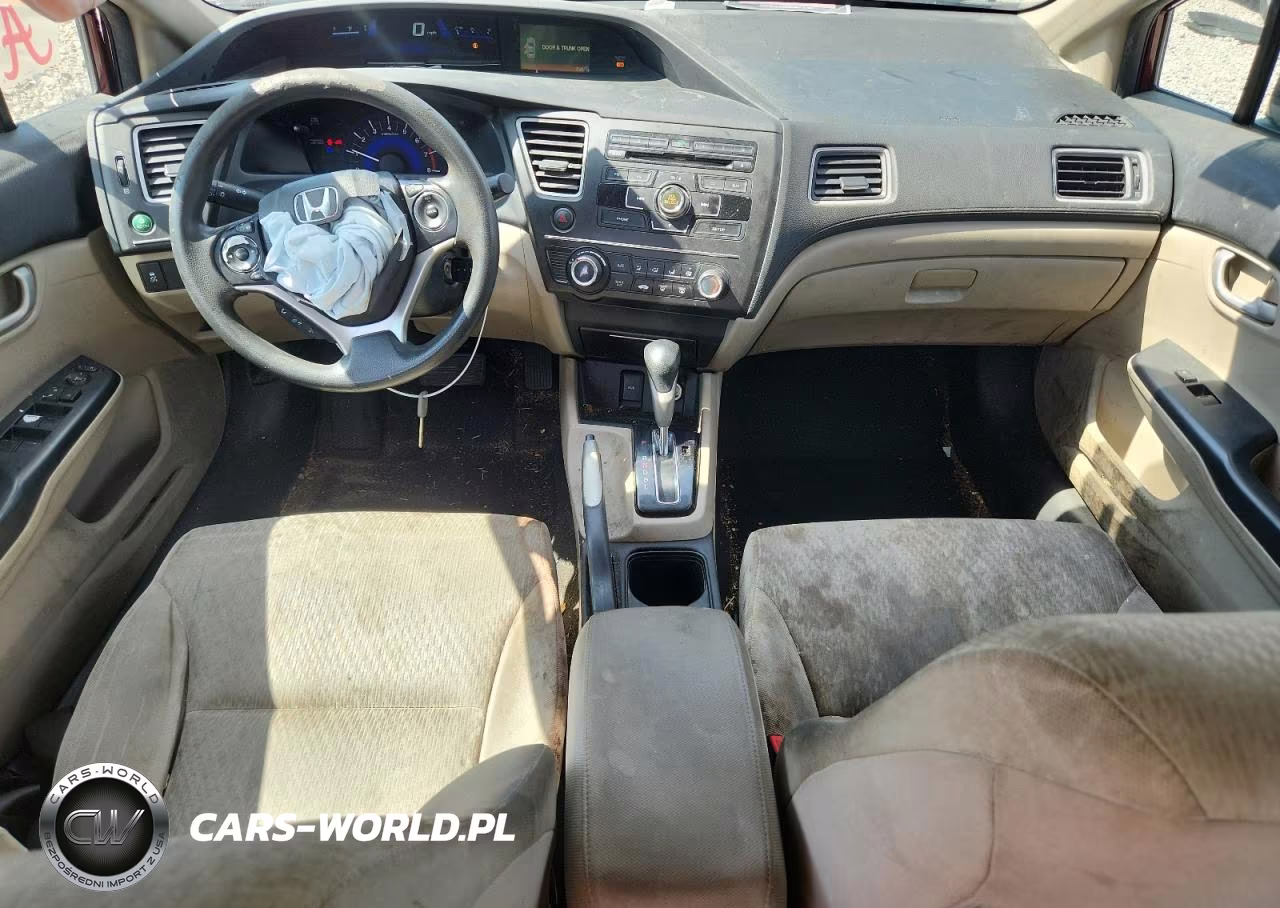 2015 Honda Civic Lx VIN:19XFB2F51FE121834 - 8