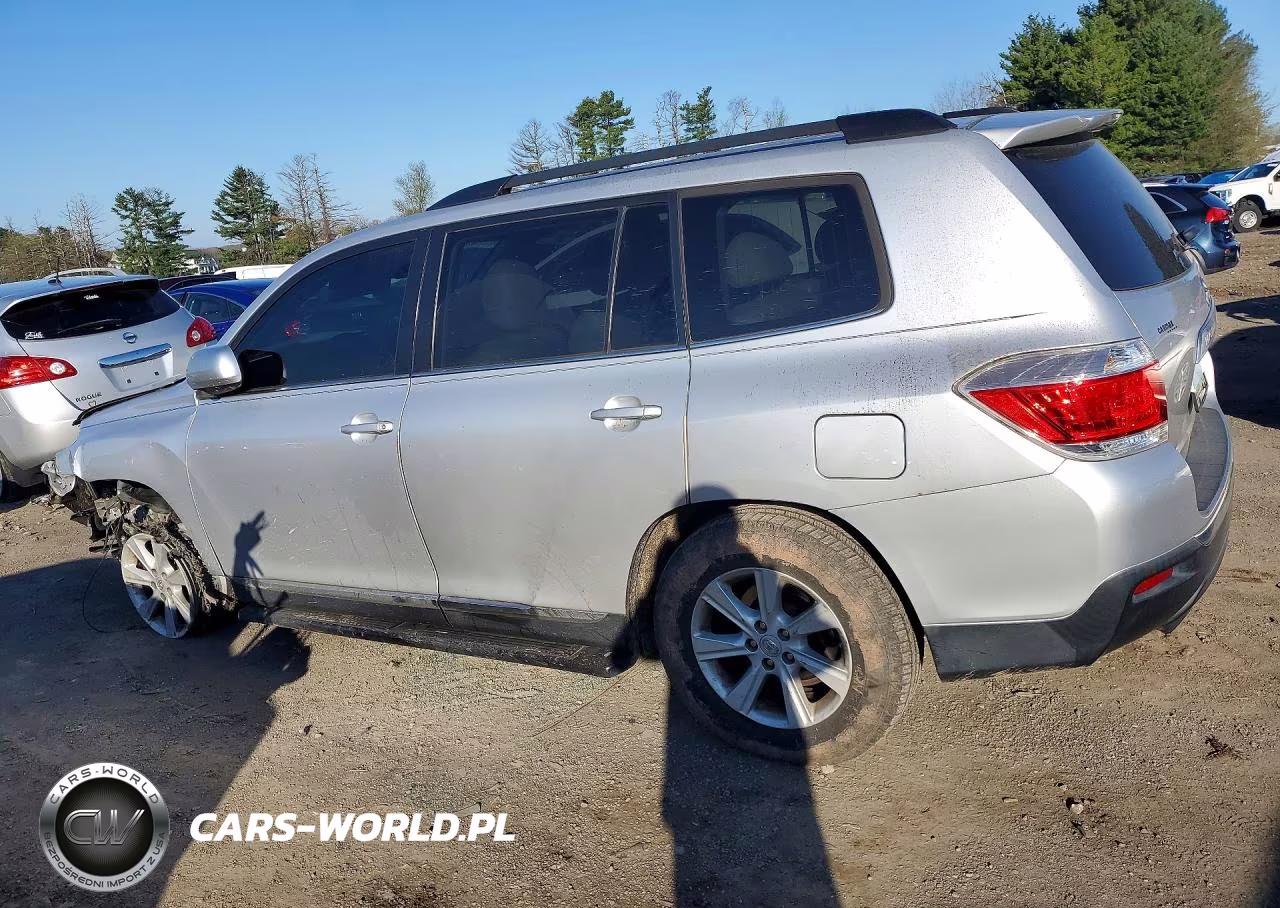 2013 Toyota Highlander Se VIN:5TDBK3EH0DS218557 - 2