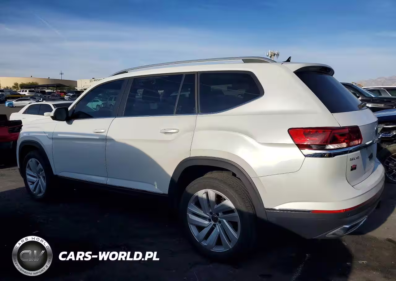 2021 Volkswagen Atlas Sel VIN:1V2ER2CA8MC580418 - 2