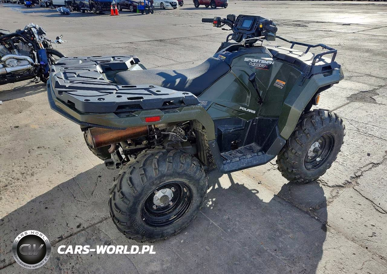 2021 Polaris Sporstman 450 Atv VIN:4XASEA500MA739191 - 4