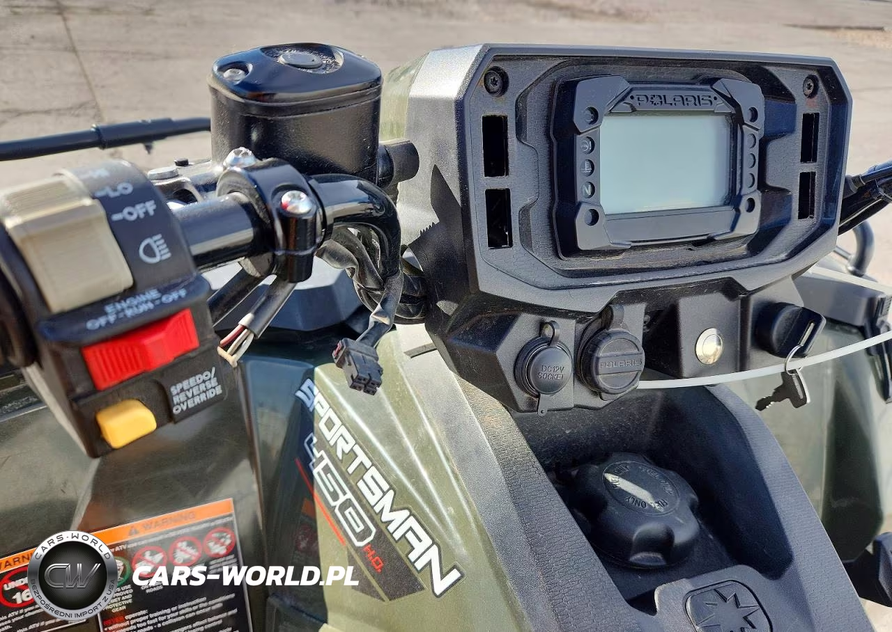 2021 Polaris Sporstman 450 Atv VIN:4XASEA500MA739191 - 9