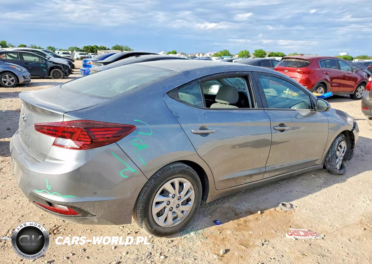 2019 Hyundai Elantra Se VIN:KMHD74LF1KU791036 - 3