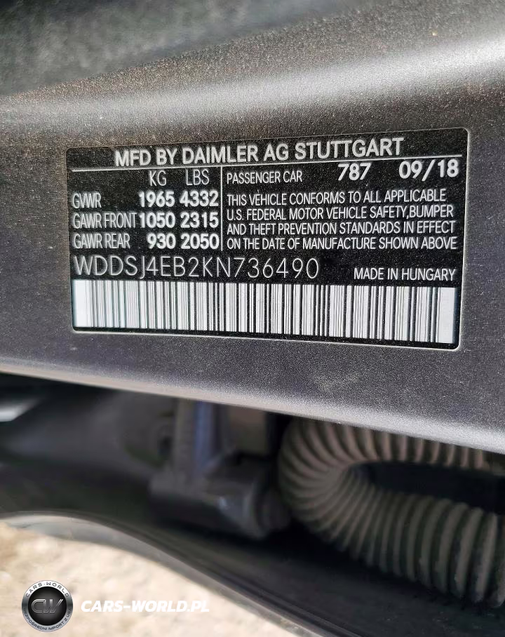 2019 Mercedes-Benz Cla 250 VIN:WDDSJ4EB2KN736490 - 12