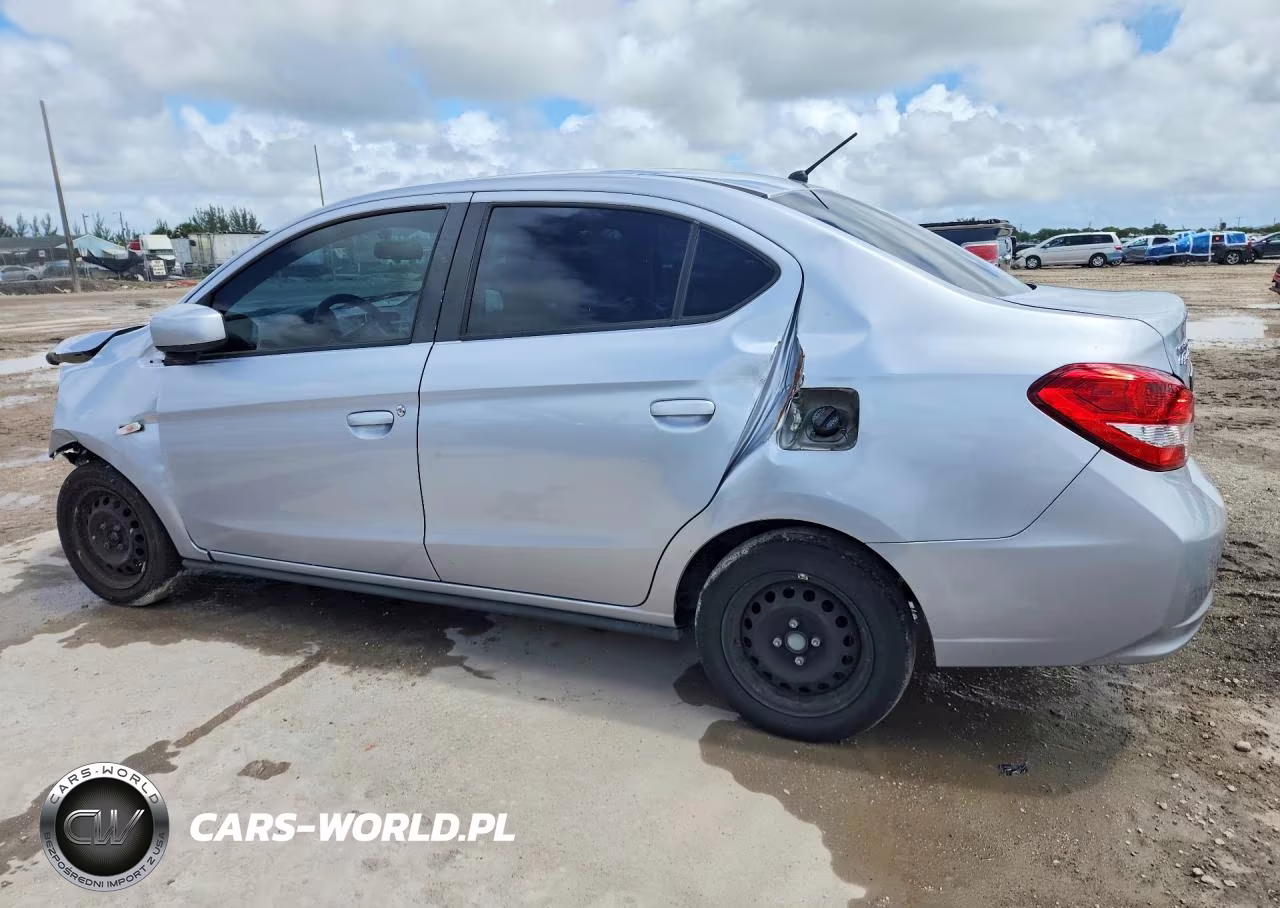2020 Mitsubishi Mirage G4 Es VIN:ML32F3FJ0LHF07999 - 2