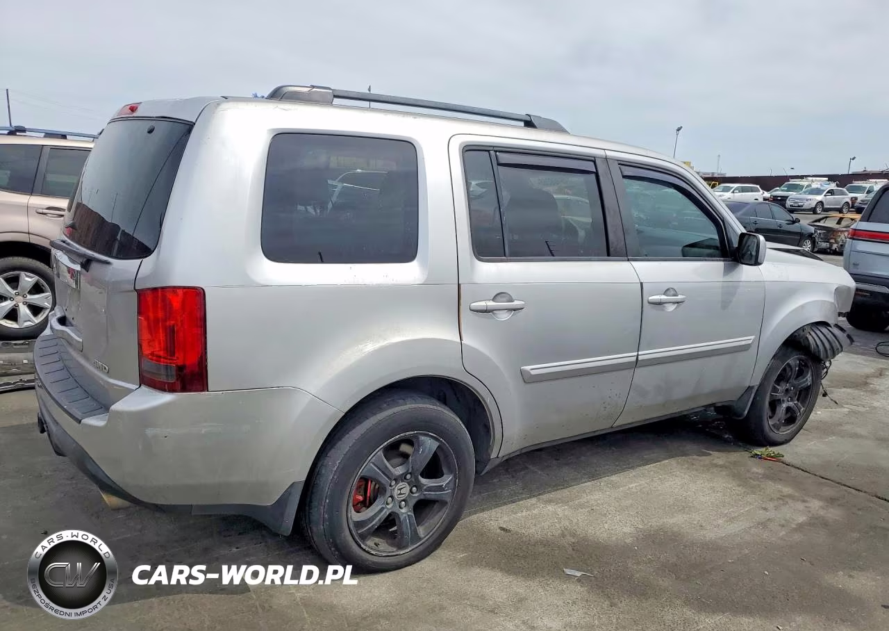 2012 Honda Pilot Ex VIN:5FNYF4H45CB057557 - 3