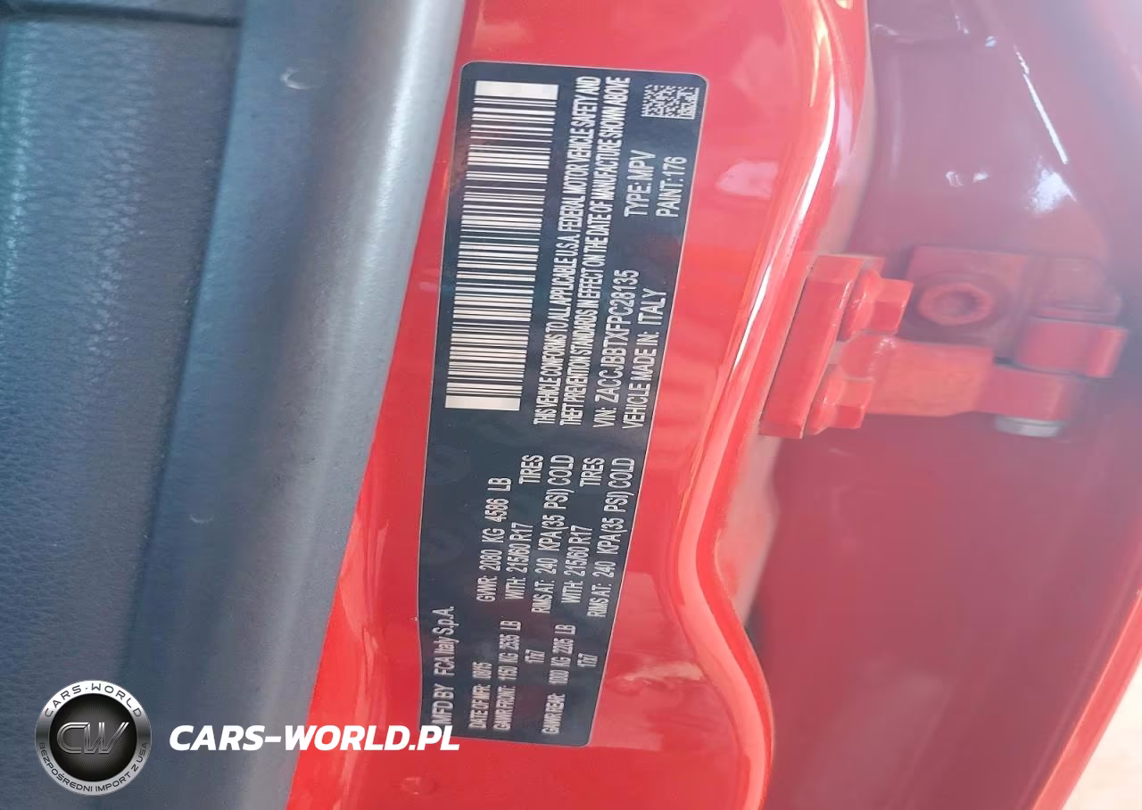 2015 Jeep Renegade Latitude VIN:ZACCJBBTXFPC28135 - 14