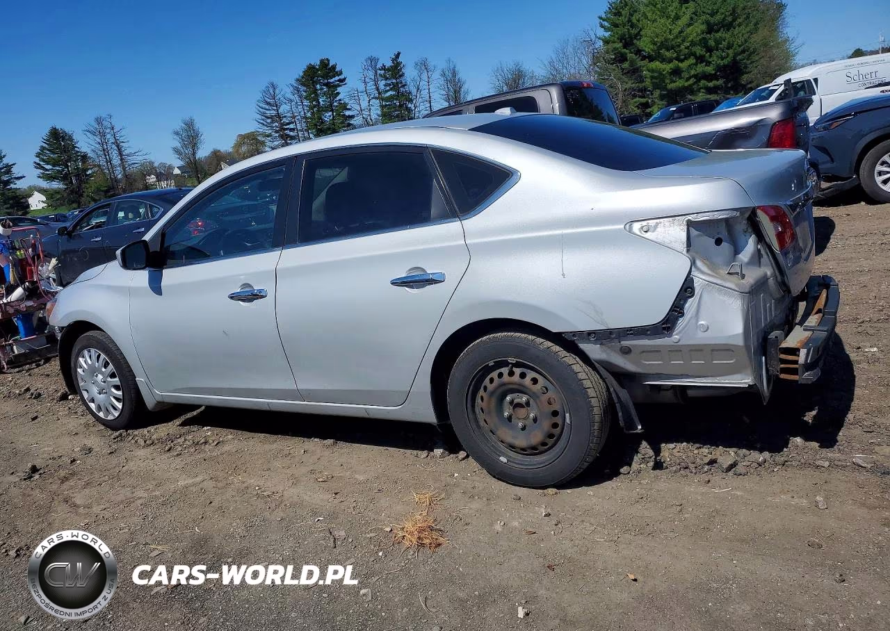 2017 Nissan Sentra Sv VIN:3N1AB7AP2HL718458 - 2