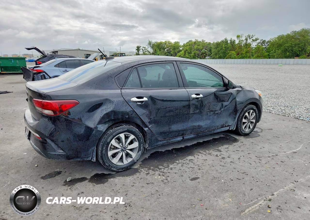 2022 Kia Rio S VIN:3KPA24AD9NE481260 - 3